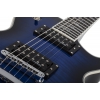 Schecter Solo-II Supreme 6 Telli Elektro Gitar (See-Thru Blue Burst), Fotoğraf: 3/7