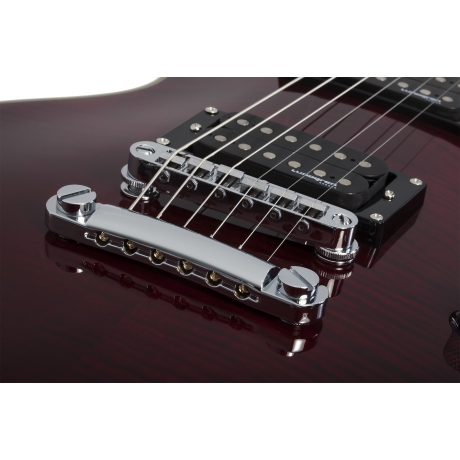 Schecter Solo-II Supreme Elektro Gitar (Black Cherry)<br>Fotoğraf: 3/5