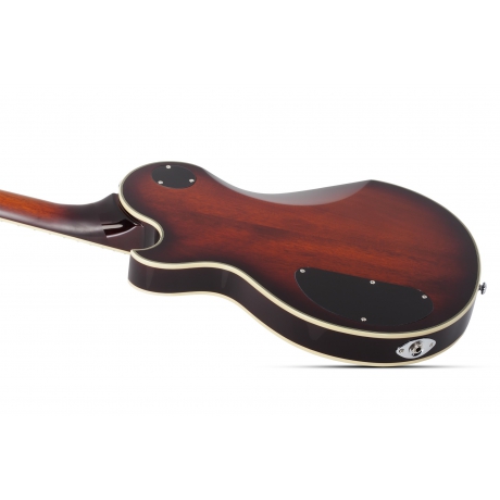 Schecter Solo-II Supreme Elektro Gitar (Cat's Eye Black Burst)<br>Fotoğraf: 5/6