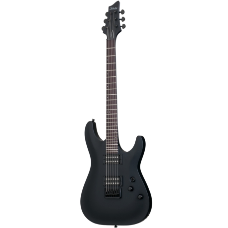 Schecter Stealth C-1 Elektro Gitar (Satin Black)<br>Fotoğraf: 1/3