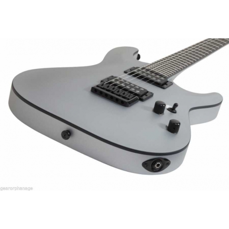 Schecter Stealth C-1 Elektro Gitar (Satin Silver)<br>Fotoğraf: 7/7
