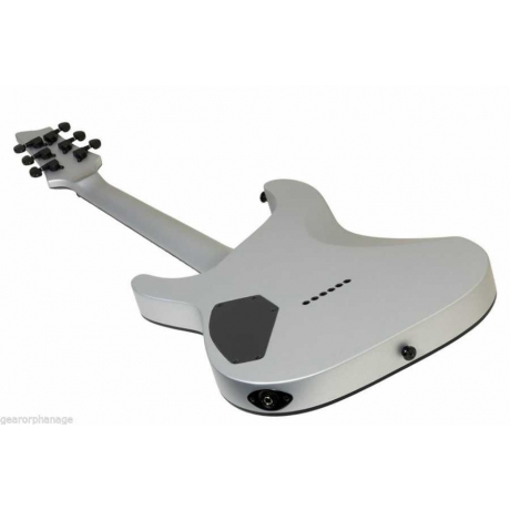 Schecter Stealth C-1 Elektro Gitar (Satin Silver)<br>Fotoğraf: 3/7