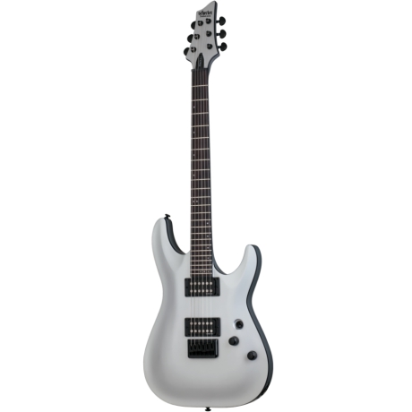 Schecter Stealth C-1 Elektro Gitar (Satin Silver)<br>Fotoğraf: 1/7