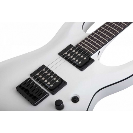 Schecter Stealth C-1 Elektro Gitar (Satin White)<br>Fotoğraf: 4/7