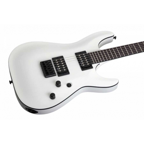 Schecter Stealth C-1 Elektro Gitar (Satin White)<br>Fotoğraf: 6/7
