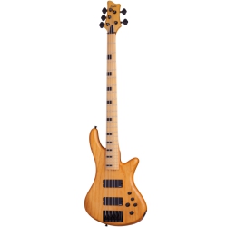 Schecter Stiletto-5 Session Bas Gitar (Aged Natural Satin)