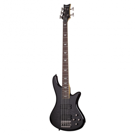 Schecter Stiletto Extreme-5 Bas Gitar (See-Thru Black)<br>Fotoğraf: 1/5
