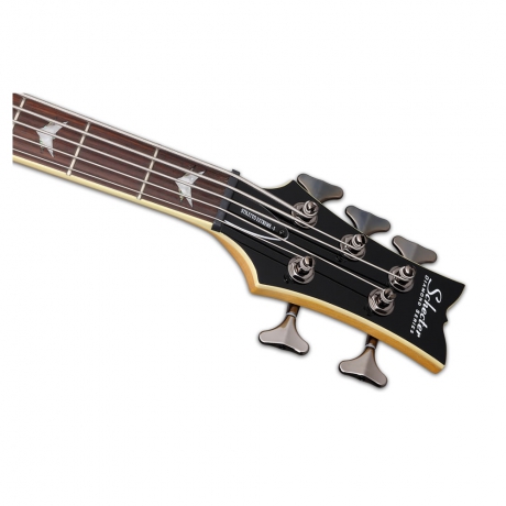 Schecter Stiletto Extreme-5 Bas Gitar (See-Thru Black)<br>Fotoğraf: 5/5