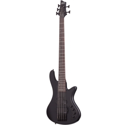 Schecter Stiletto Stealth-5 Bas Gitar (Satin Black)