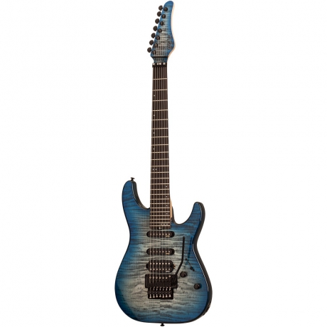 Schecter Sun Valley Super Shredder 7 III Elektro Gitar (Sky Burst)<br>Fotoğraf: 1/7