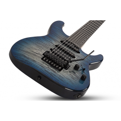 Schecter Sun Valley Super Shredder 7 III Elektro Gitar (Sky Burst)<br>Fotoğraf: 2/7