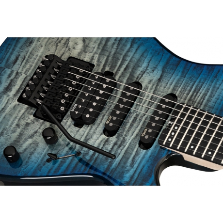 Schecter Sun Valley Super Shredder 7 III Elektro Gitar (Sky Burst)<br>Fotoğraf: 4/7