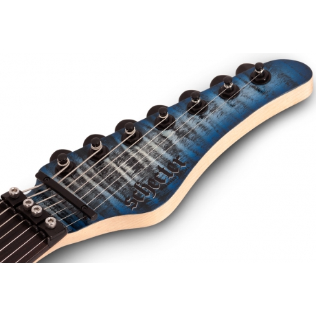 Schecter Sun Valley Super Shredder 7 III Elektro Gitar (Sky Burst)<br>Fotoğraf: 6/7