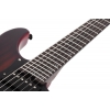 Schecter Sun Valley Super Shredder Exotic FR Ziricote Elektro Gitar (Natural Satin), Fotoğraf: 5/8