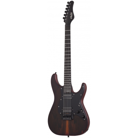 Schecter Sun Valley Super Shredder Exotic HT Ziricote Elektro Gitar (Natural)<br>Fotoğraf: 1/8