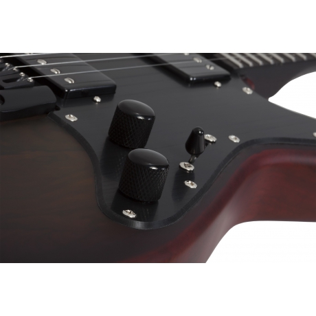 Schecter Sun Valley Super Shredder Exotic HT Ziricote Elektro Gitar (Natural)<br>Fotoğraf: 4/8