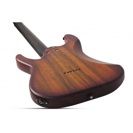 Schecter Sun Valley Super Shredder Exotic HT Ziricote Elektro Gitar (Natural)<br>Fotoğraf: 6/8