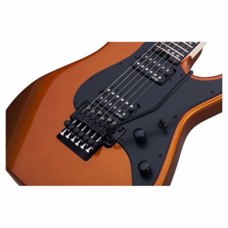 Schecter Sun Valley Super Shredder FR Elektro Gitar (Lambo Orange)<br>Fotoğraf: 4/5