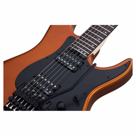 Schecter Sun Valley Super Shredder FR Elektro Gitar (Lambo Orange)<br>Fotoğraf: 5/5