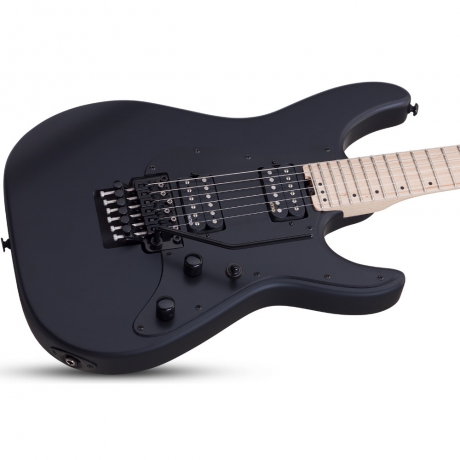 Schecter Sun Valley Super Shredder FR Elektro Gitar (Satin Black)<br>Fotoğraf: 2/4