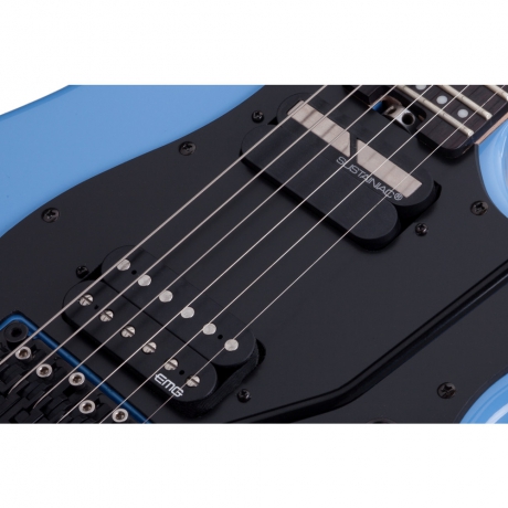 Schecter Sun Valley Super Shredder FR Sustaniac Elektro Gitar (Riviera Blue)<br>Fotoğraf: 4/5