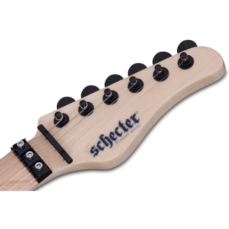 Schecter Sun Valley Super Shredder FR Sustaniac Elektro Gitar (Satin Black)<br>Fotoğraf: 6/6