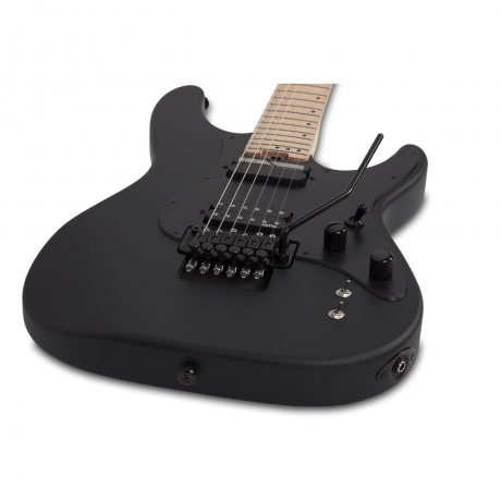 Schecter Sun Valley Super Shredder FR Sustaniac Elektro Gitar (Satin Black)<br>Fotoğraf: 3/6