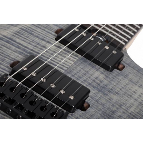 Schecter Sunset-6 Extreme Elektro Gitar (Grey Ghost)<br>Fotoğraf: 3/7