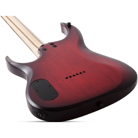 Schecter Sunset-6 Extreme Elektro Gitar (Scarlet Burst)<br>Fotoğraf: 7/7