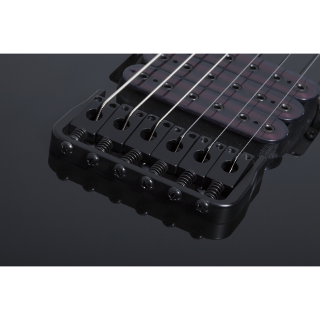 Schecter Sunset-6 Triad Elektro Gitar (Gloss Black)<br>Fotoğraf: 3/8