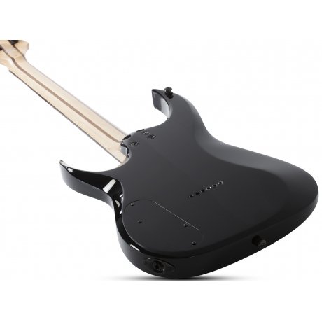 Schecter Sunset-6 Triad Elektro Gitar (Gloss Black)<br>Fotoğraf: 7/8