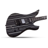 Schecter Synyster Custom-S FR Elektro Gitar (Gloss Black & Silver Pin Stripes)<br>Fotoğraf: 3/5