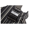 Schecter Synyster Custom-S FR Elektro Gitar (Gloss Black & Silver Pin Stripes)<br>Fotoğraf: 4/5