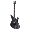 Schecter Synyster Custom-S FR Elektro Gitar (Gloss Black & Silver Pin Stripes)<br>Fotoğraf: 1/5