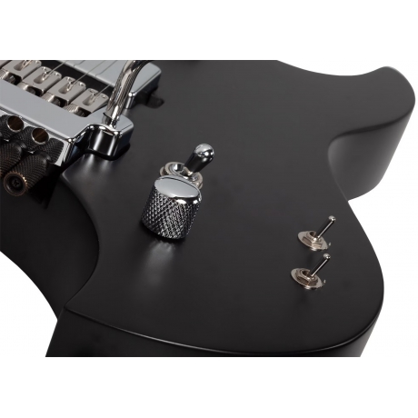 Schecter Synyster Gates Custom- 6 TR-S Headless Elektro Gitar (Mat Siyah)<br>Fotoğraf: 4/8