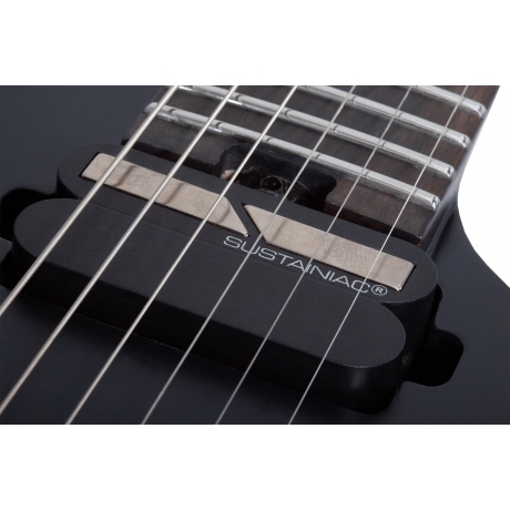 Schecter Synyster Gates Custom- 6 TR-S Headless Elektro Gitar (Mat Siyah)<br>Fotoğraf: 5/8