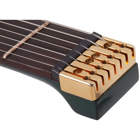 Schecter Synyster Gates Custom 7 TR-S Headless Elektro Gitar (Oak Green Metallic)<br>Fotoğraf: 7/9