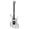 Schecter Synyster Standard Elektro Gitar (White w/Black Pinstripes), Fotoğraf: 1/6
