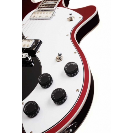 Schecter TSH-1 Elektro Gitar (Metalik Kırmızı)<br>Fotoğraf: 4/6