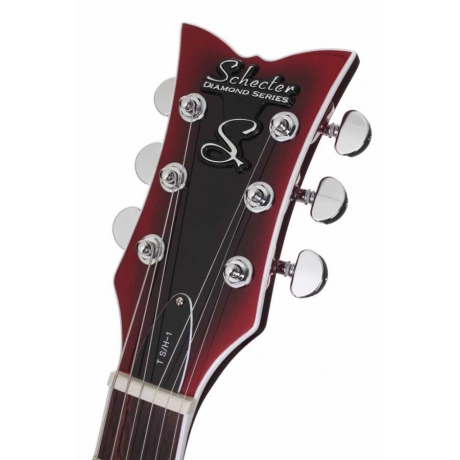 Schecter TSH-1 Elektro Gitar (Metalik Kırmızı)<br>Fotoğraf: 6/6