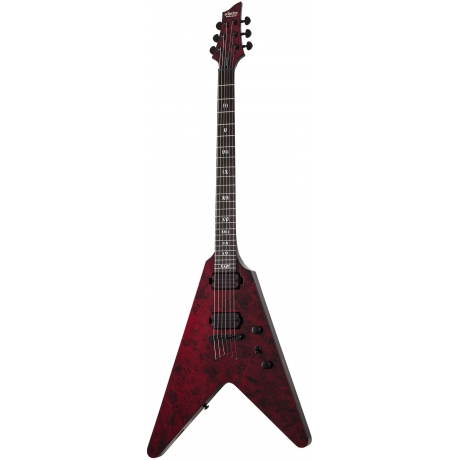Schecter V-1 Apocalypse Elektro Gitar (Red Reign)<br>Fotoğraf: 1/7