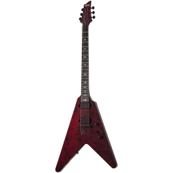 Schecter V-1 Apocalypse Elektro Gitar (Red Reign)
