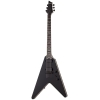 Schecter V-1 SLS Elite Evil Twin Elektro Gitar (Mat Siyah)<br>Fotoğraf: 1/6