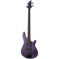 Schecter C-4 GT Bas Gitar (Satin Trans Purple)