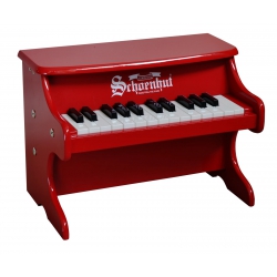 Schoenhut My First Piano II 25-Tuşlu Çocuk Piyanosu (Kırmızı)