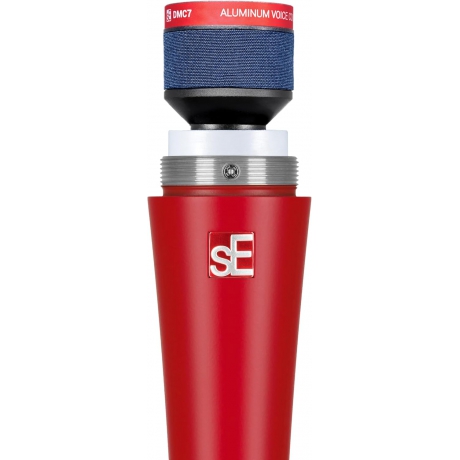 sE Electronics sE V7 Dinamik Vokal Mikrofonu (Kırmızı)<br>Fotoğraf: 4/4