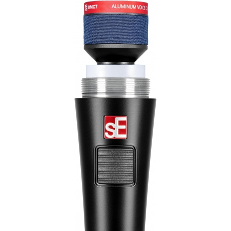 sE Electronics V7 PTT Supercardioid Talkback Dynamic Handheld Vokal Mikrofonu (Siyah)<br>Fotoğraf: 4/4
