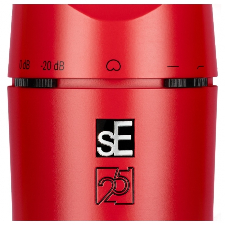 sE Electronics X1A 25. Yıl Limited Edition Kırmızı Geniş Diyaframlı Condenser Mikrofon<br>Fotoğraf: 2/4
