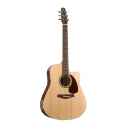Seagull Coastline S6 Slim CW Spruce QI Elektro Akustik Gitar (Natural)