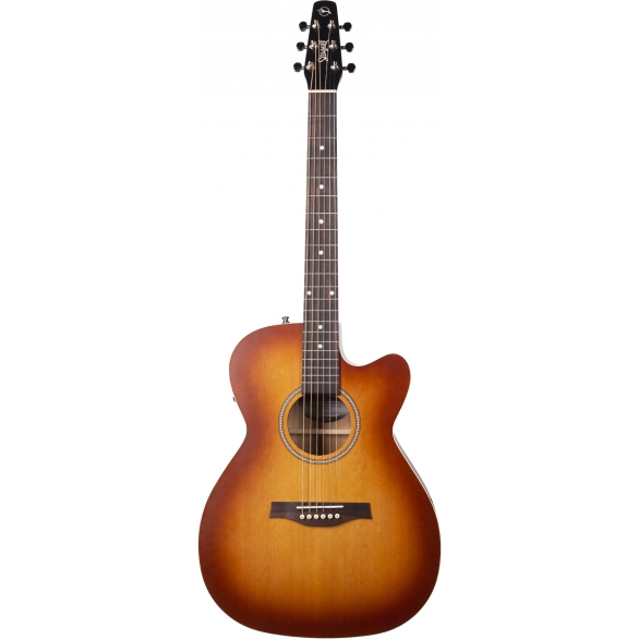 Seagull Entourage Concert Hall Cutaway Elektro Akustik Gitar (Rustic Burst), Fotoğraf: 1/3